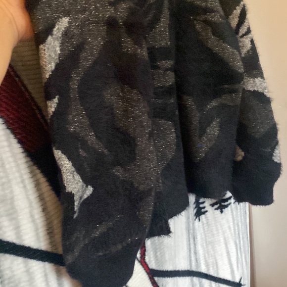 DKNY smoke grey balloon long sleeved sweater - Picture 9 of 9